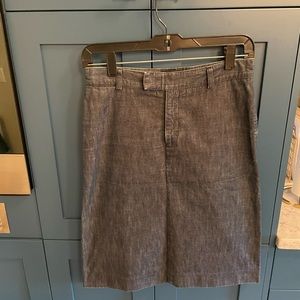 APC apc A.P.C. Rue De Fleurus Paris Denim Skirt Eur 36 pockets blue US 2 / 4